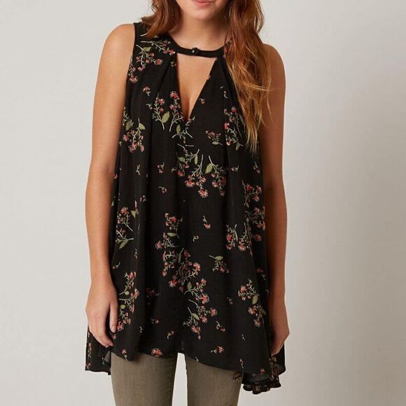 Free People Tree Swing Tank Top XS - Picture 1 of 8